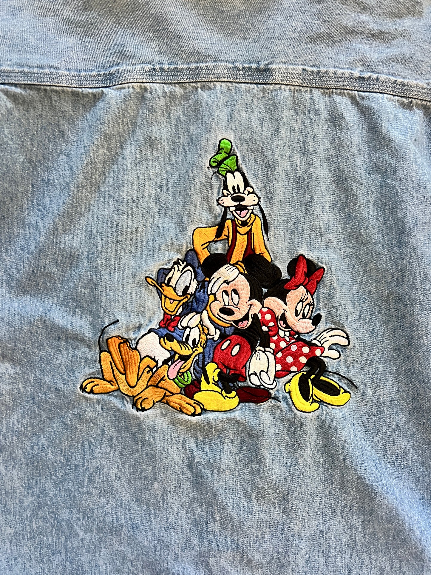 879 -Denim The Disney Store Mickey & Friends Button Up - XL