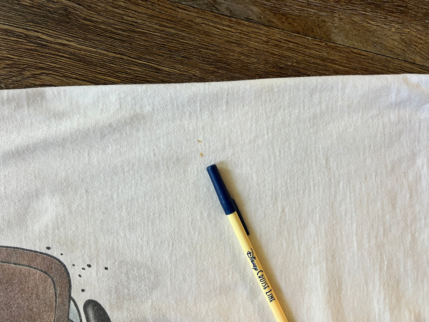 648 -White My Ears are Dragging Mickey with Goofy Slippers Sleep Shirt - OSFA