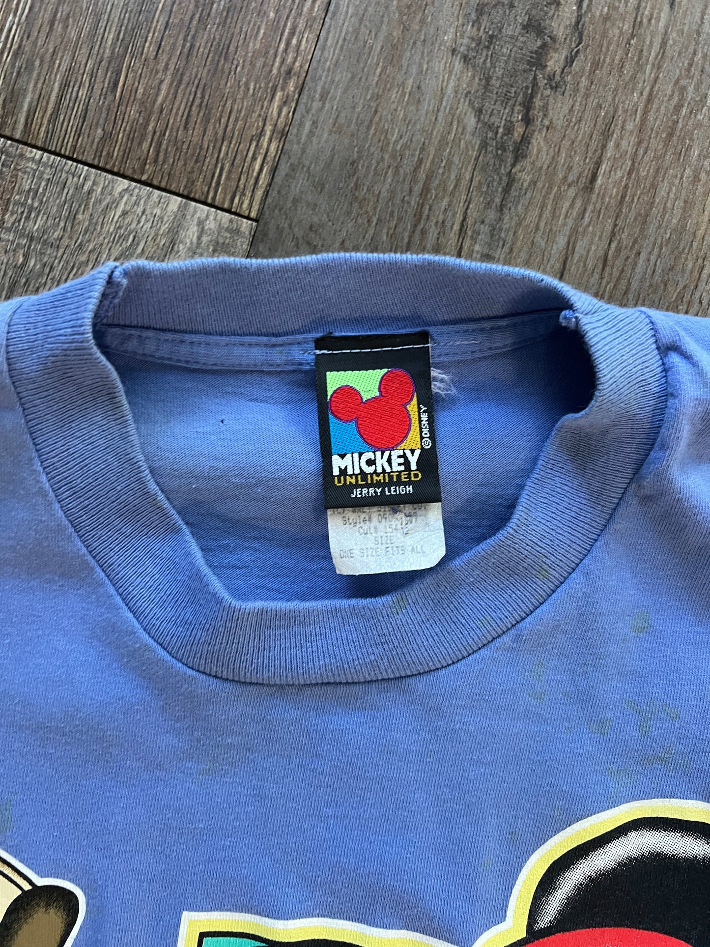 706 -Blue Mickey's Style Tee - OSFA