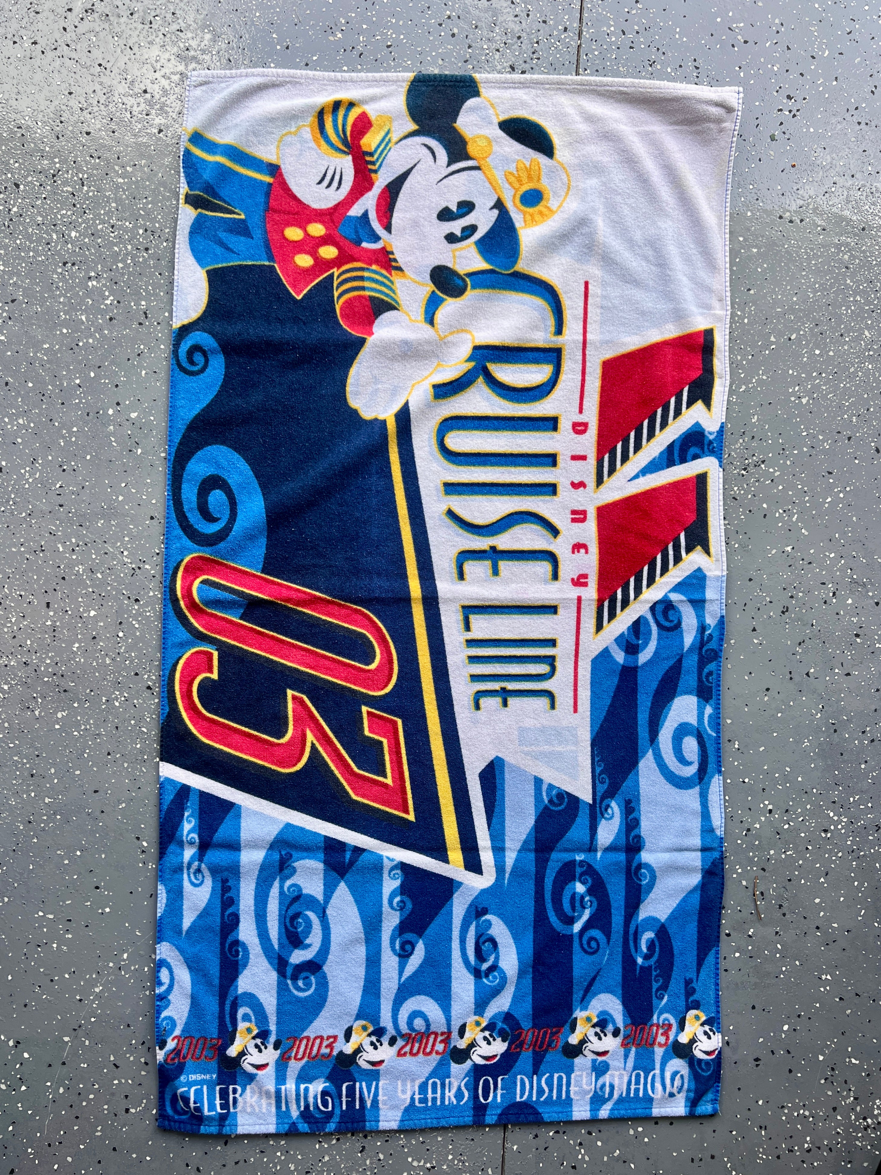 1468 - 2023 Disney Cruise Line Beach Towel – Stuck in Neverland Co.