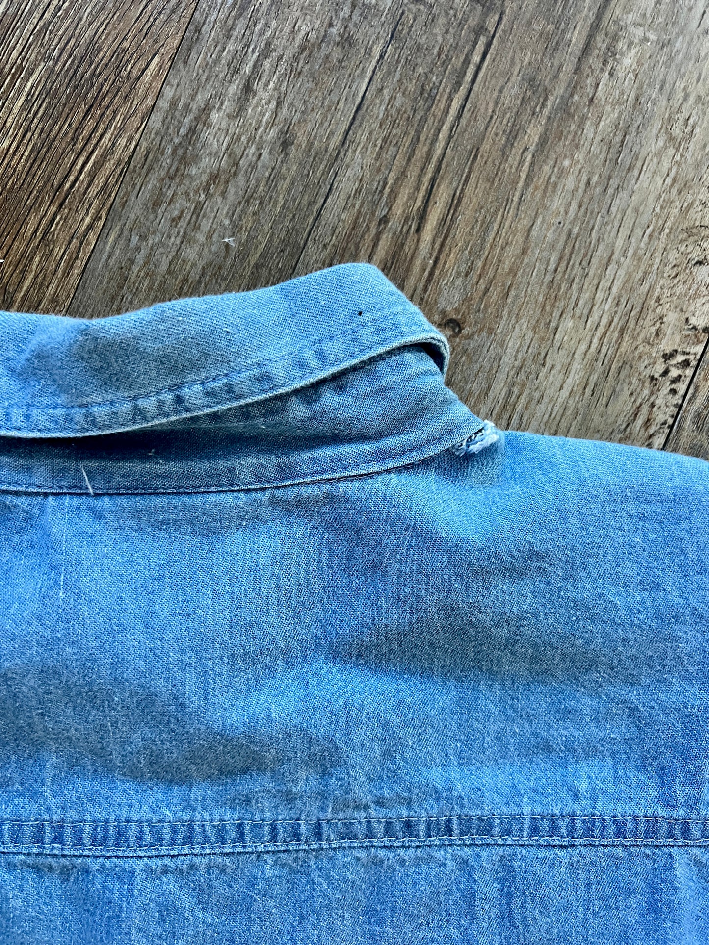 771 -Denim Street Mickey & Minnie Button Up - XL