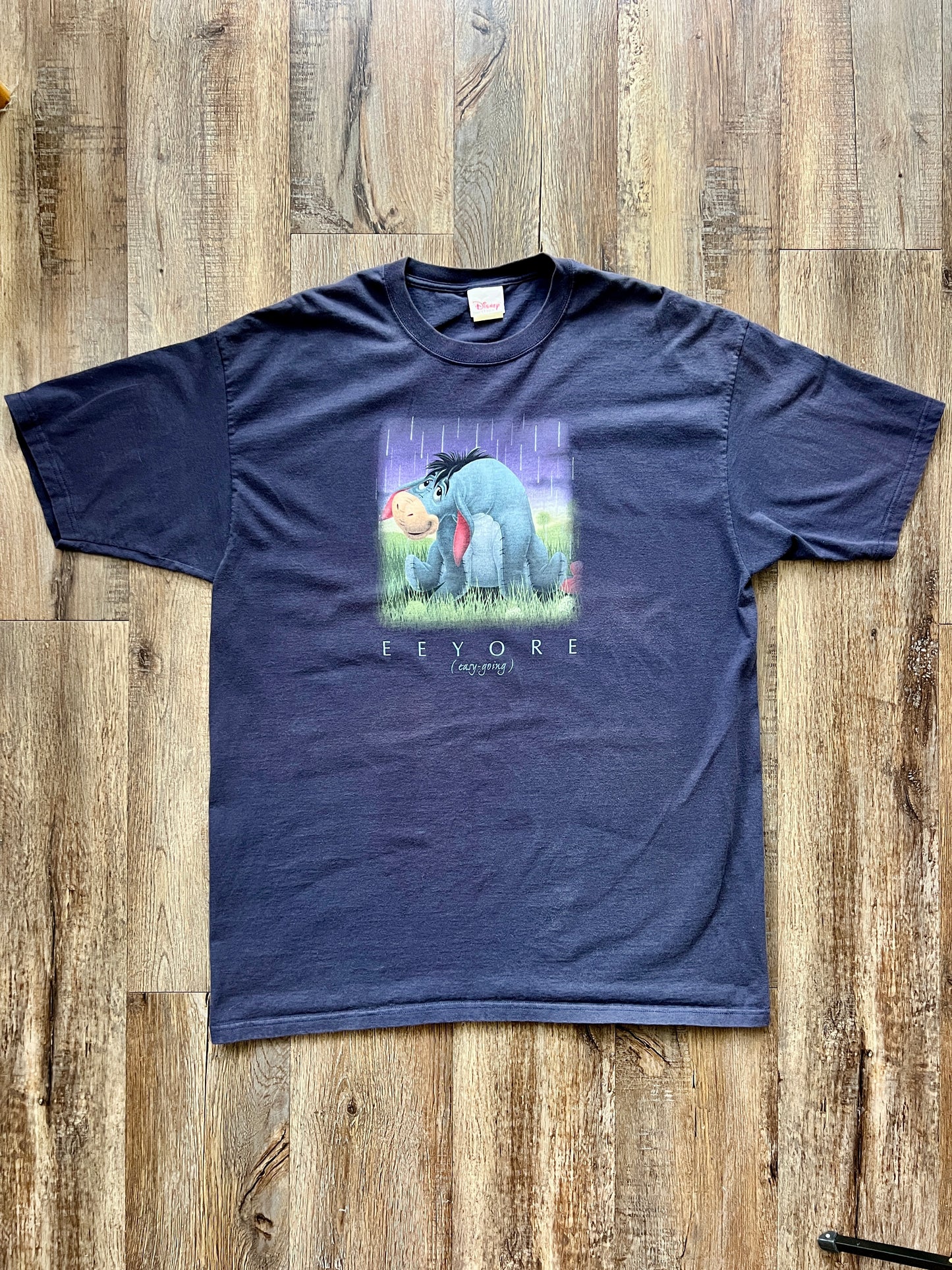209 -Navy Eeyore Rain Tee - 2X