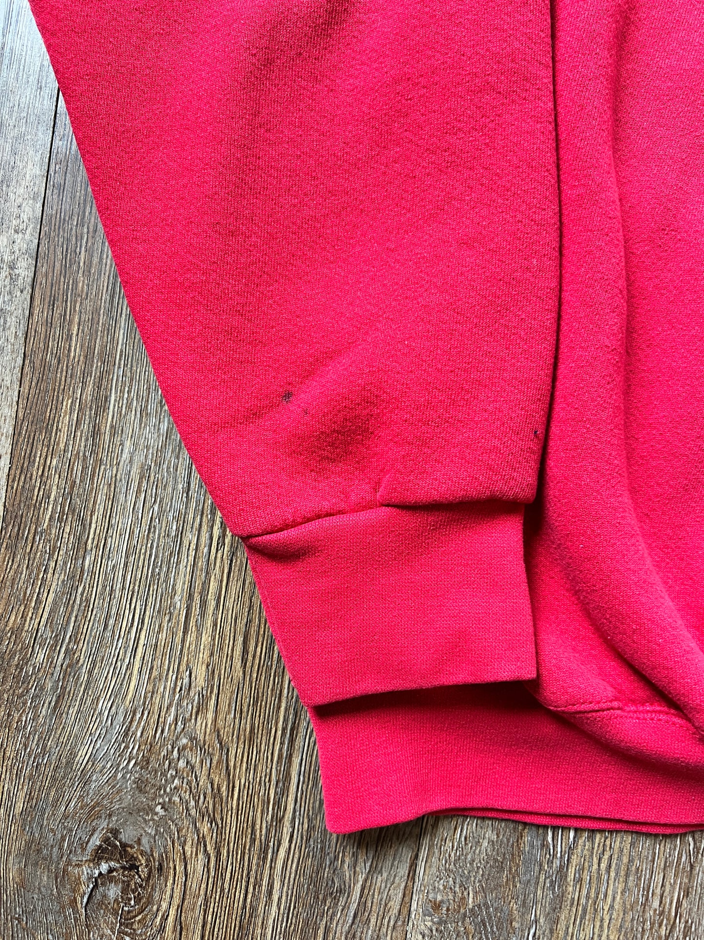 193 -Red WTP Peeking Box Crewneck - XL