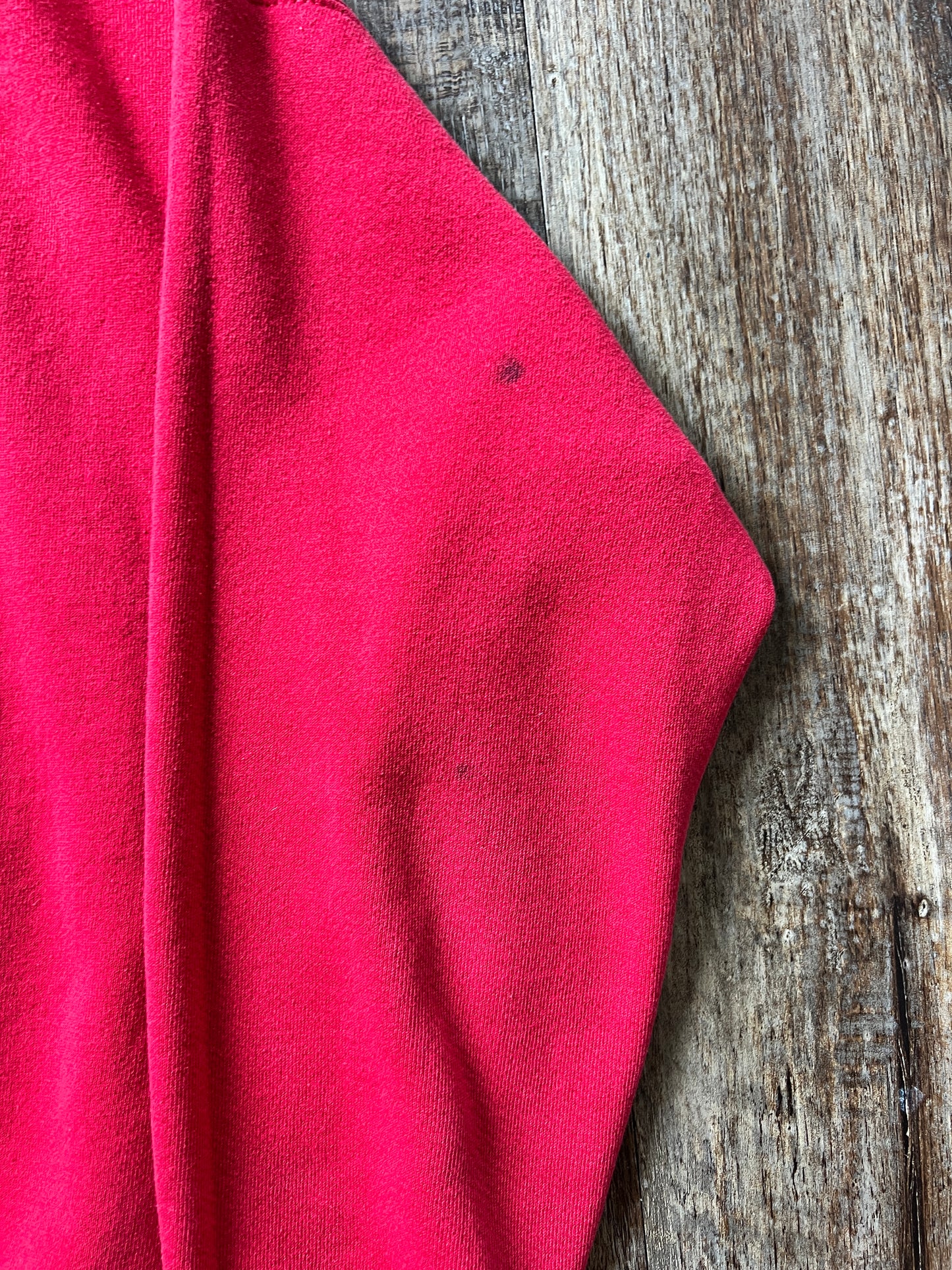 193 -Red WTP Peeking Box Crewneck - XL
