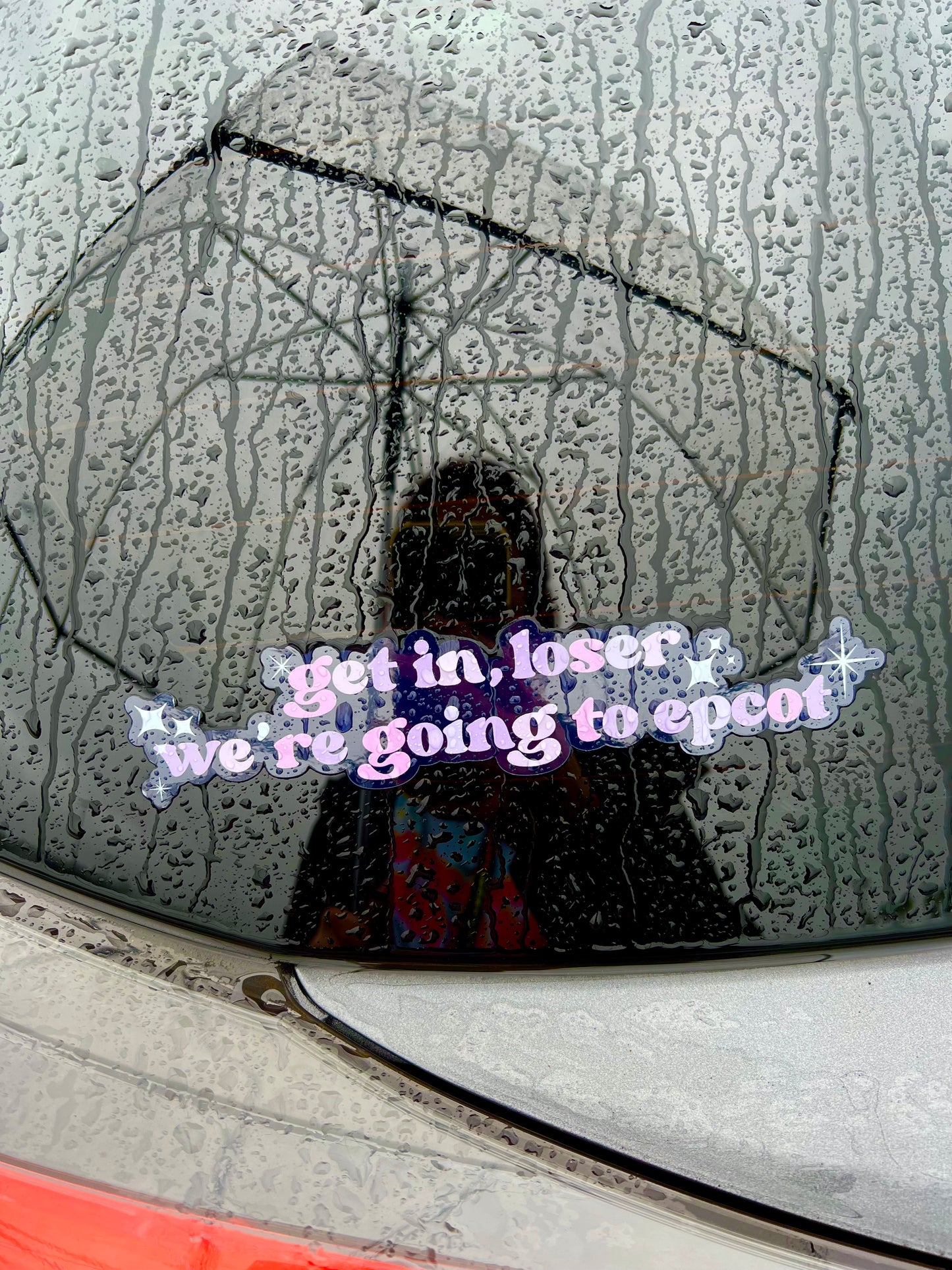 Car Decal 🚙  Get In Loser EPCOT