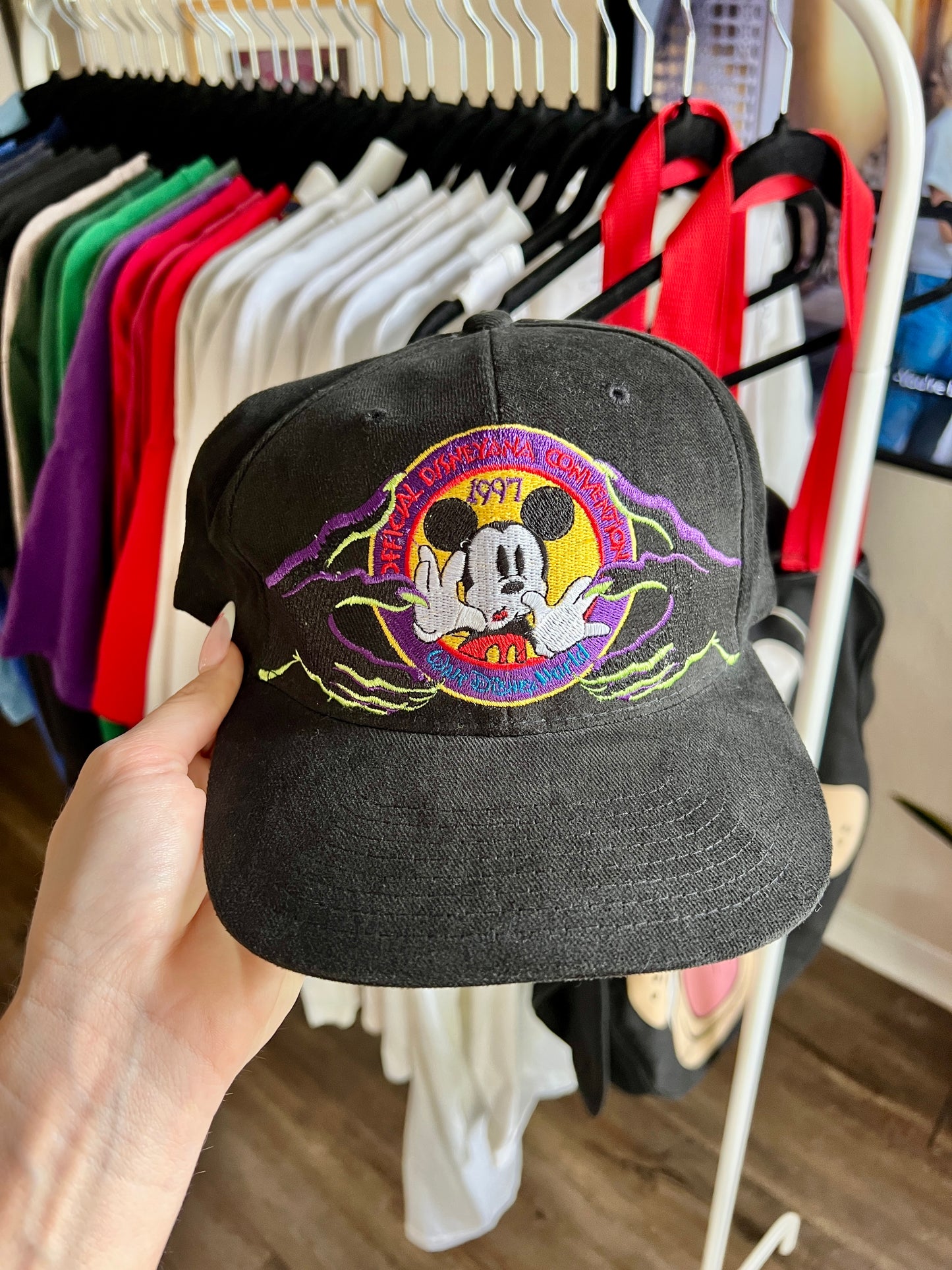 830 -NWT 1997 Chernabog Hands Disneyana Convention Hat