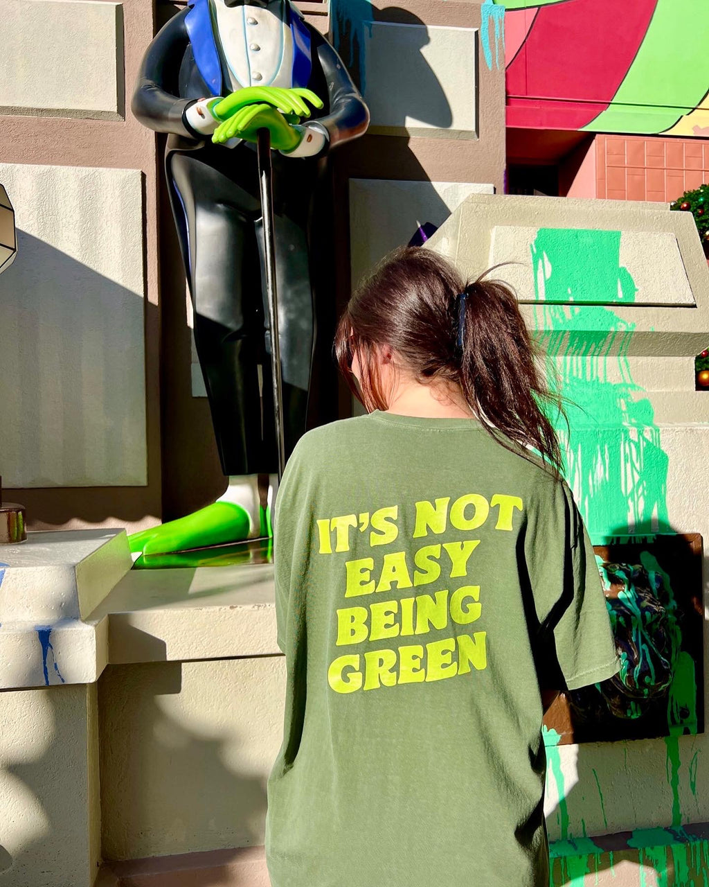 It's Not Easy Being Green Tee