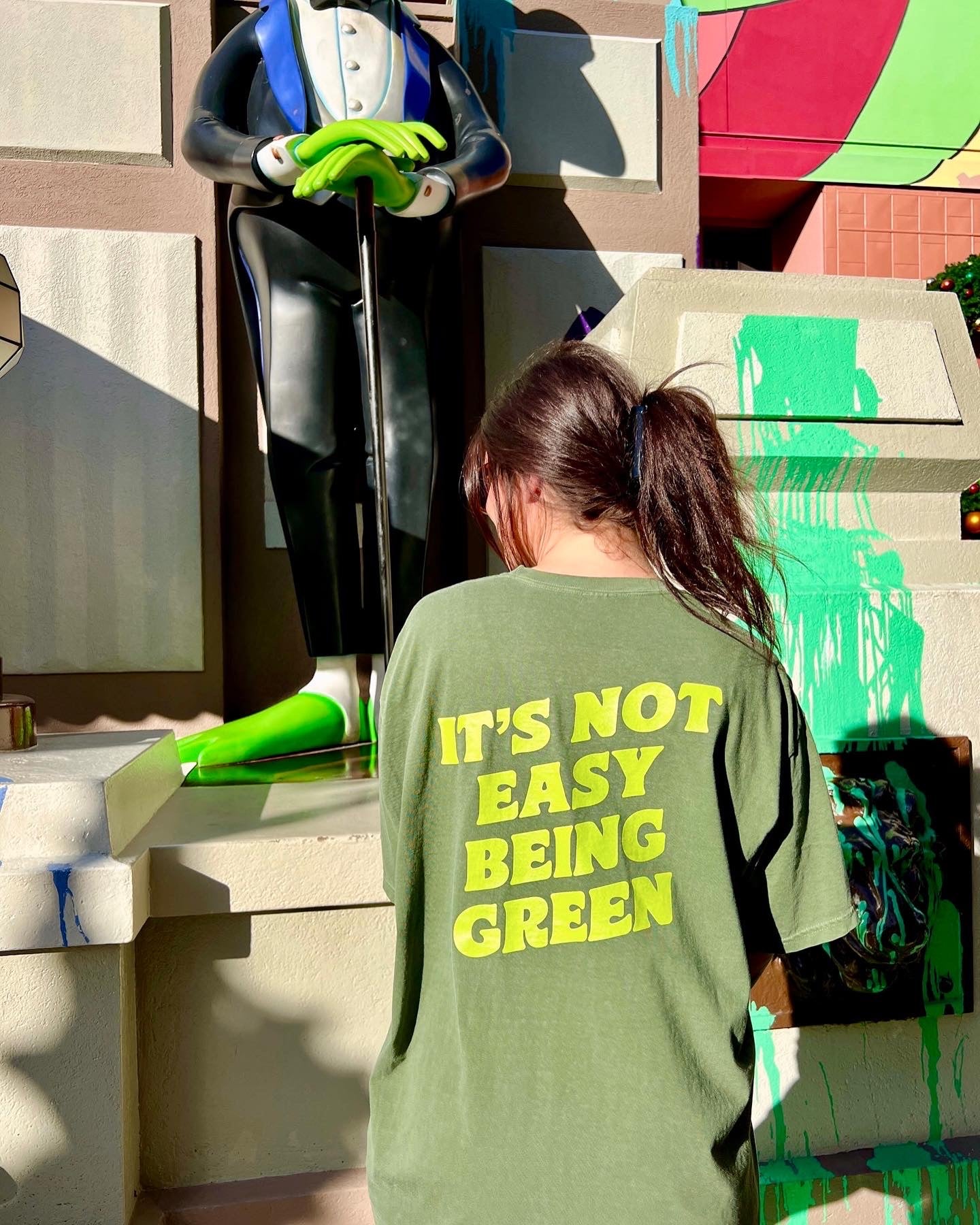 It's Not Easy Being Green Tee