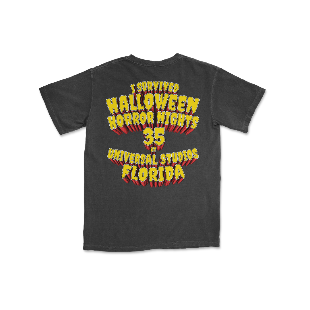 I Survived HHN 35 Playback Tee