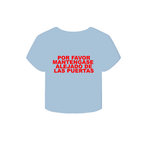 Please Stand Clear of the Doors Baby Tee