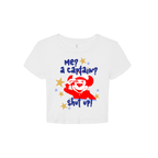 Captain Minnie Baby Tee