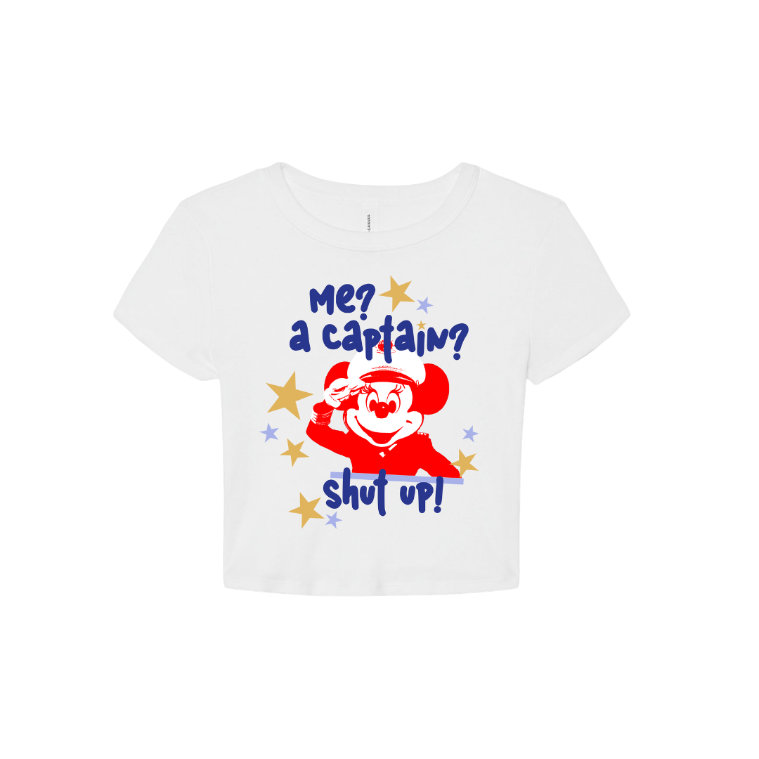 Captain Minnie Baby Tee
