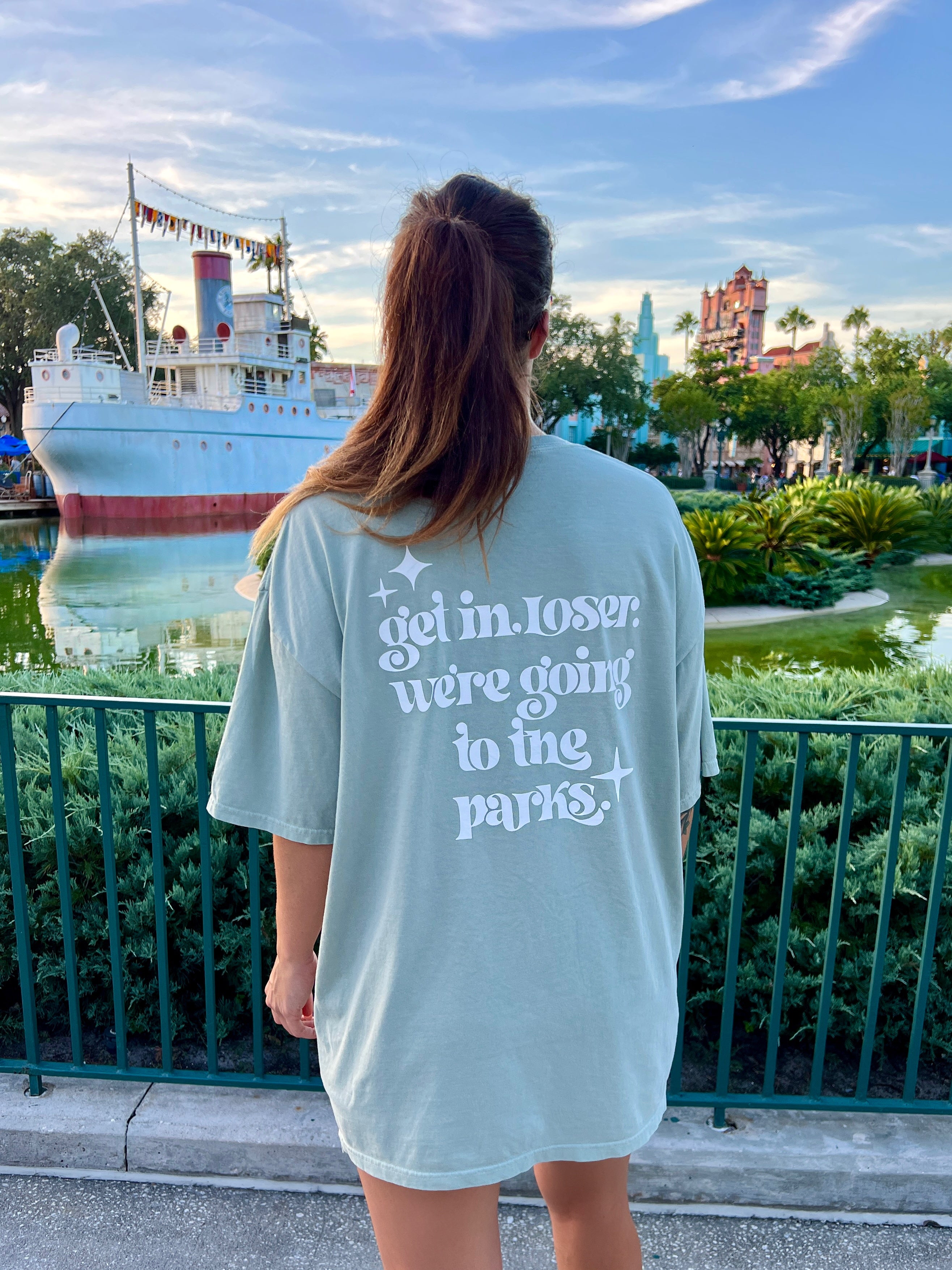 Get In Loser We're Going to the Parks ORCHID