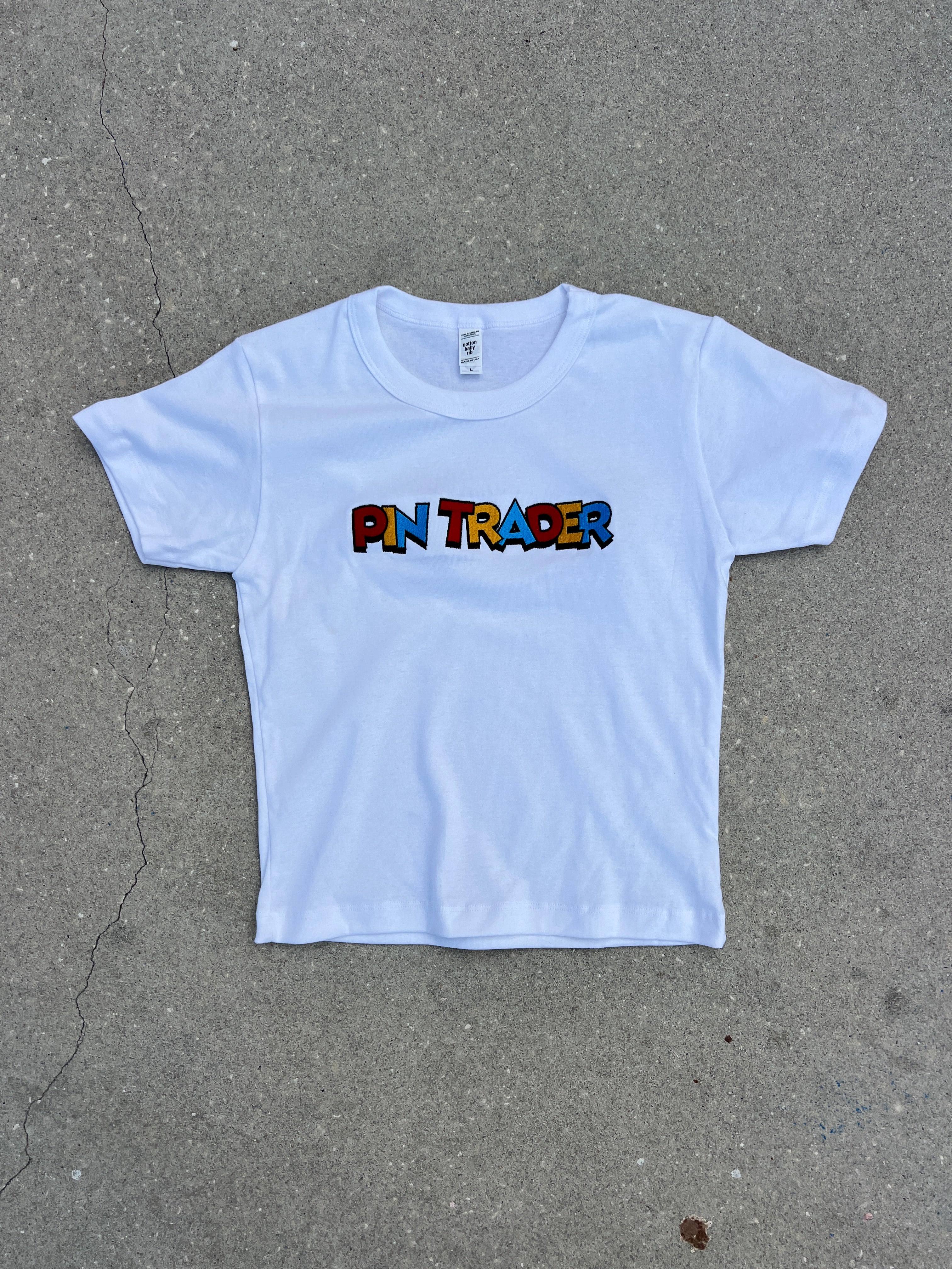 Pin Trader Baby Tee