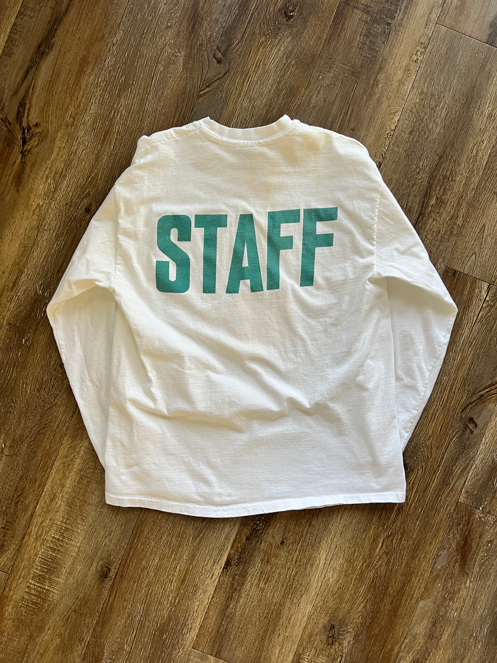 1247 -White 1994 WDW Marathon Staff Shirt - L