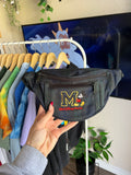 50 - Green Plaid WDW Parks Mickey Mouse M Fanny Pack