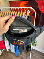 50 - Green Plaid WDW Parks Mickey Mouse M Fanny Pack