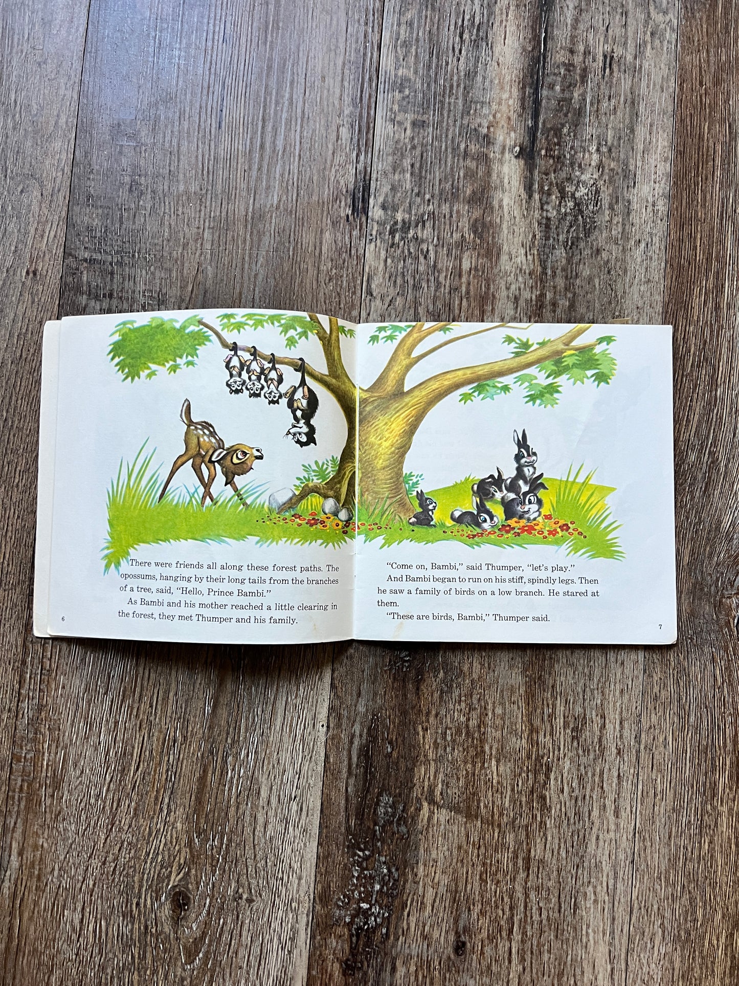 754 -The Story of Bambi Vinyl Record 45