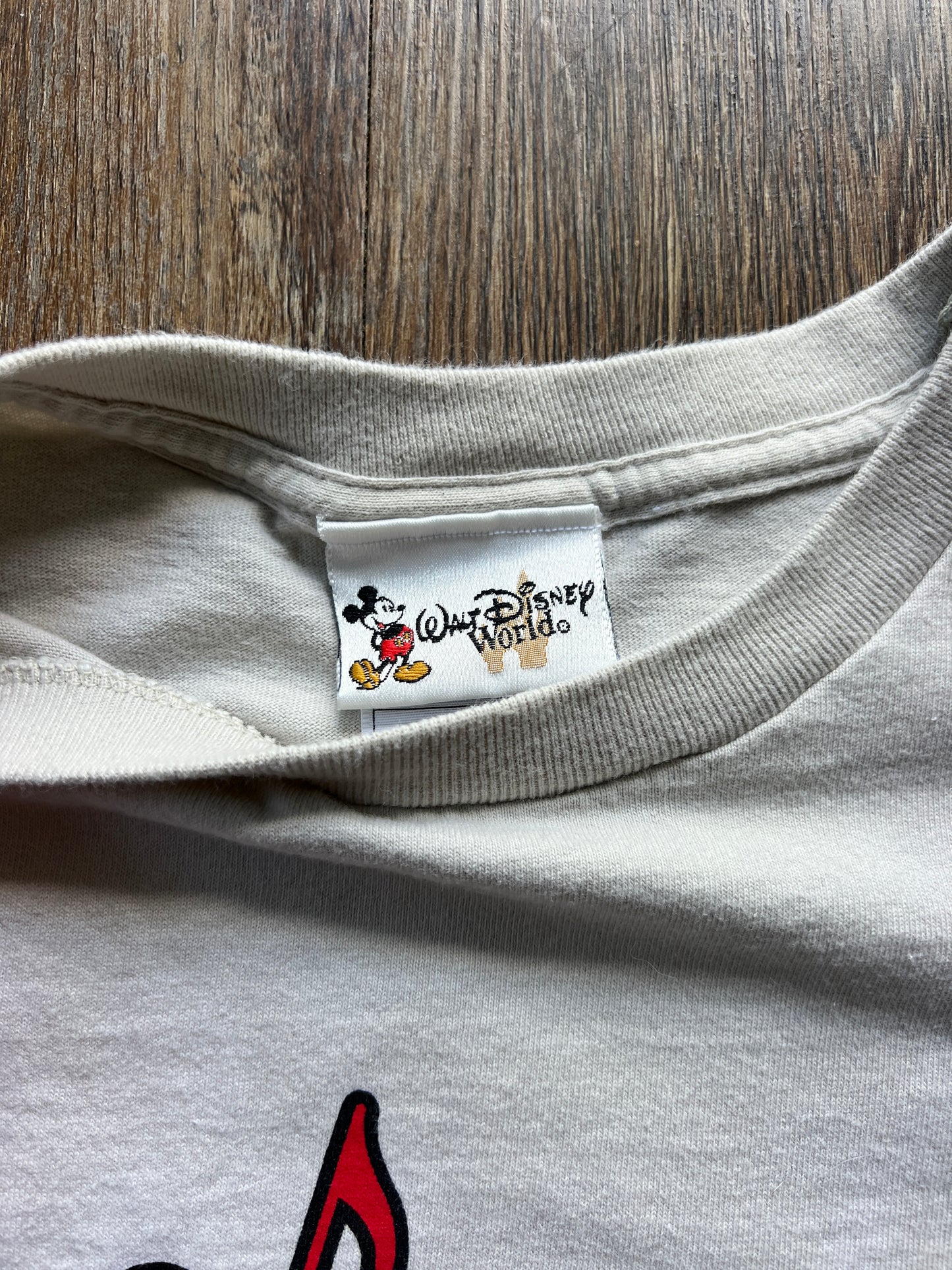 15 -Tan WDW Parks All-Star Music Resort Music Note Tee SZ XL