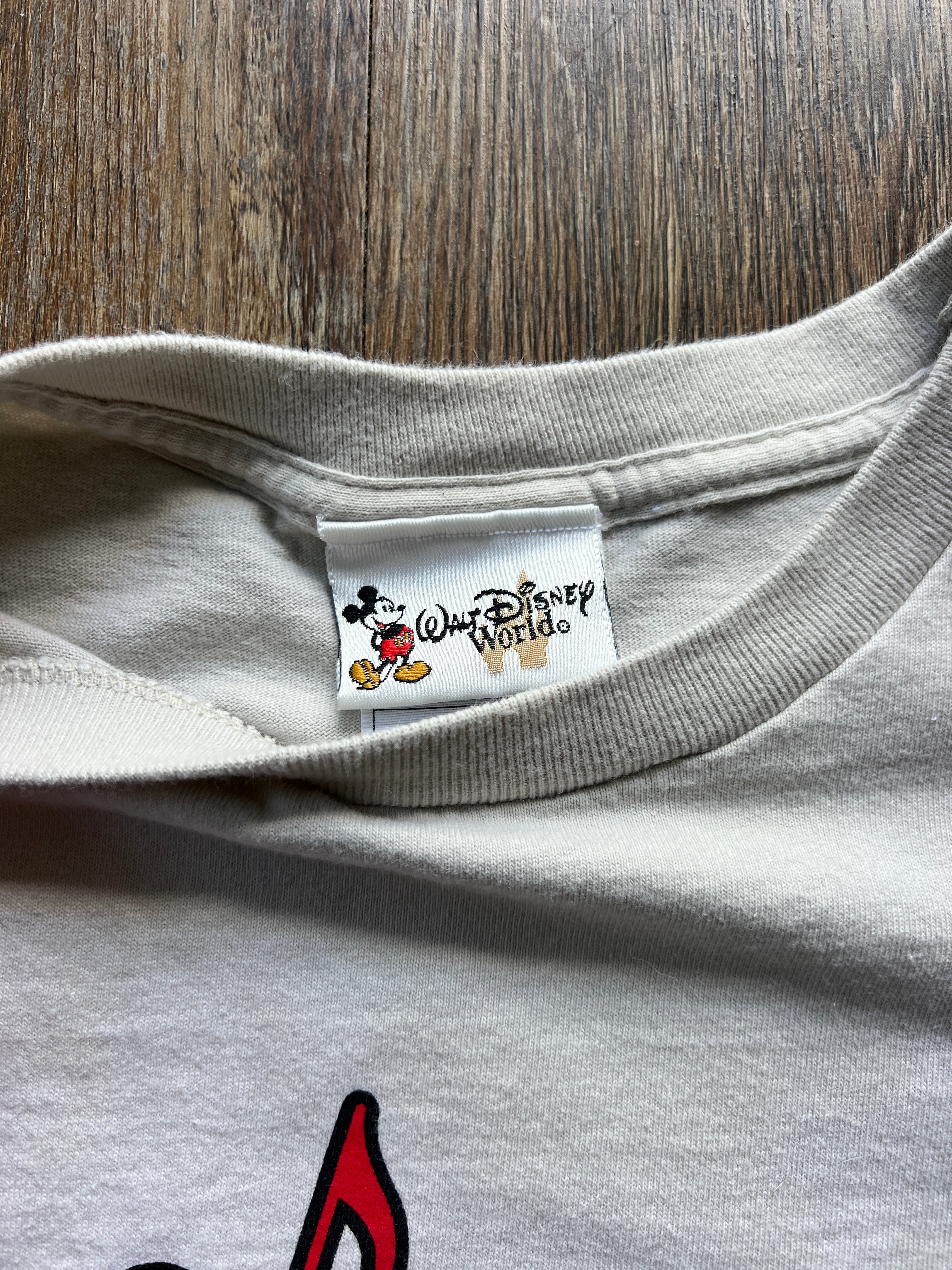 15 -Tan WDW Parks All-Star Music Resort Music Note Tee SZ XL