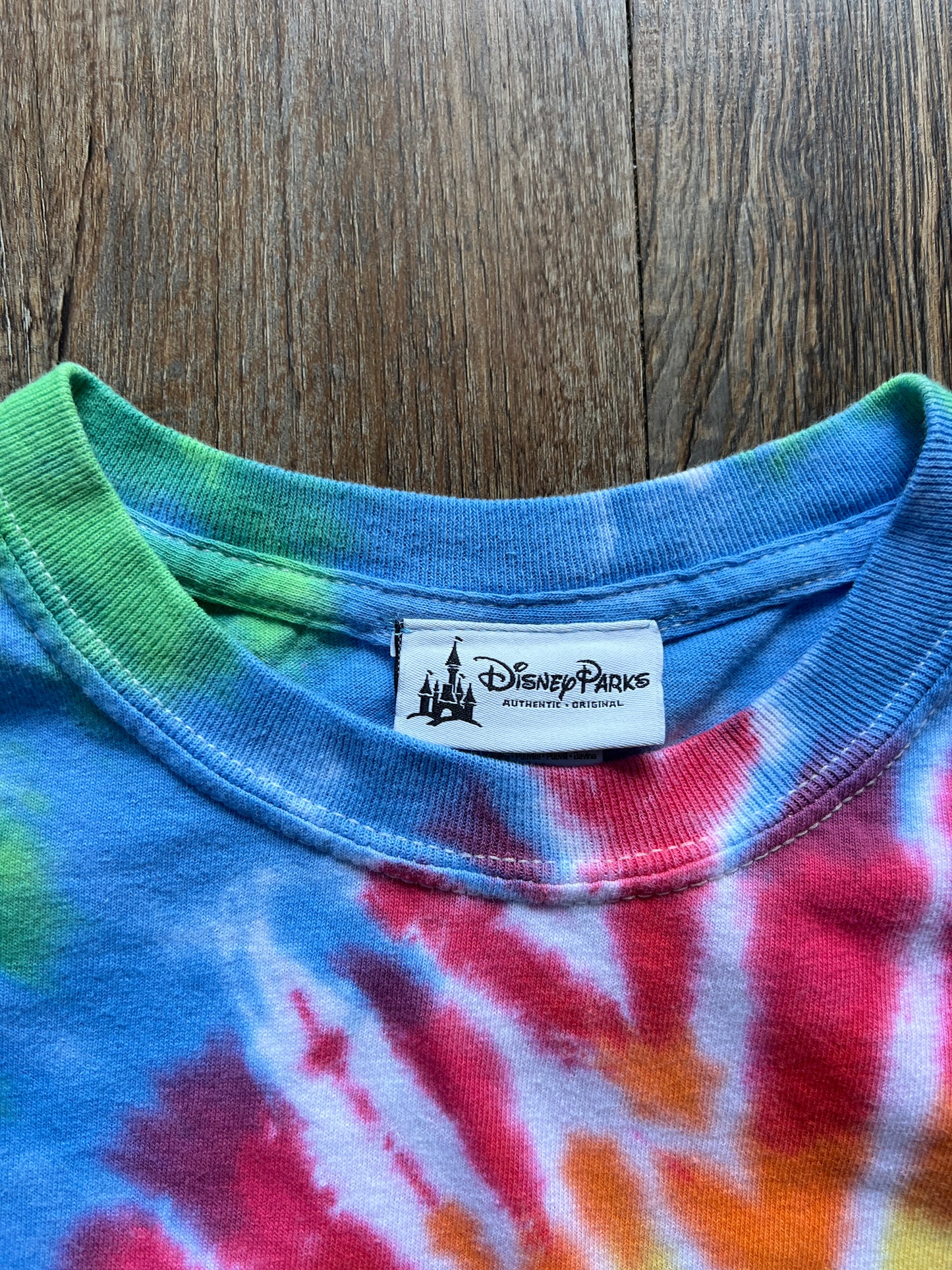 1 - Tie Dye WDW Parks 2016 Walt Disney World Shirt SZ M