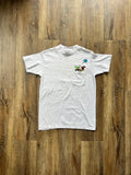 33 - Grey The Disney Store Jiminy Cricket Embroidered Pocket Tee SZ S