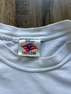 34 -White Disney Cruise Line Castaway Cay Bahamas DCL Tee SZ L