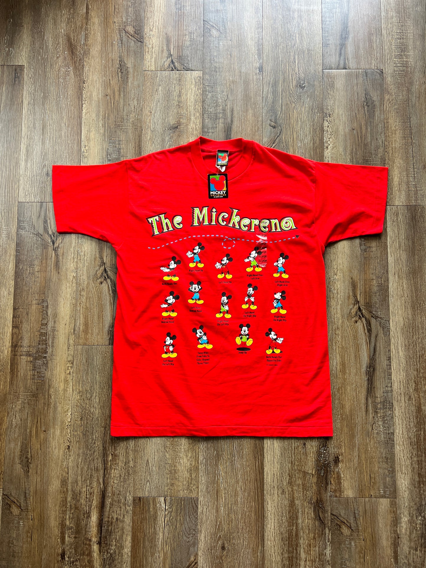 18 - NWT Red Mickey Unlimited Mickerena Shirt SZ XL