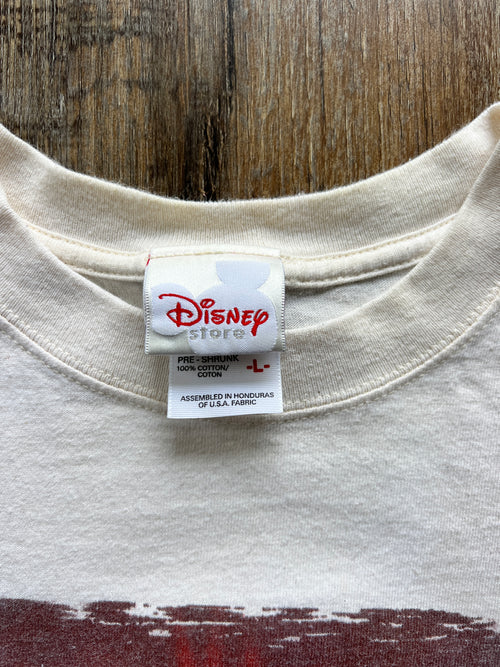10 -Beige Disney Store The Lion King Movie Mufasa Sky Promo Shirt SZ L