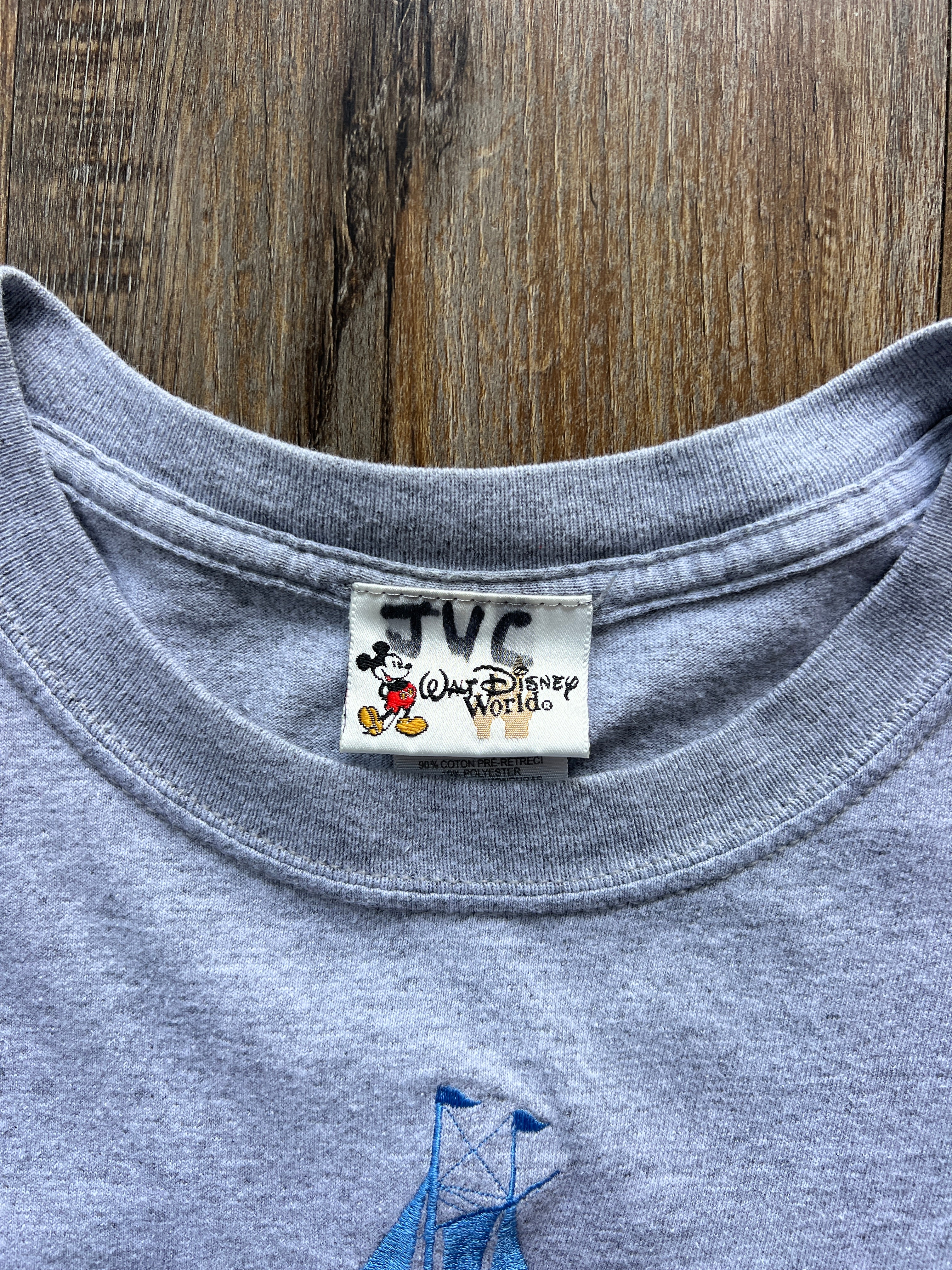 5 -Grey WDW Parks Yacht Club Shirt SZ XL