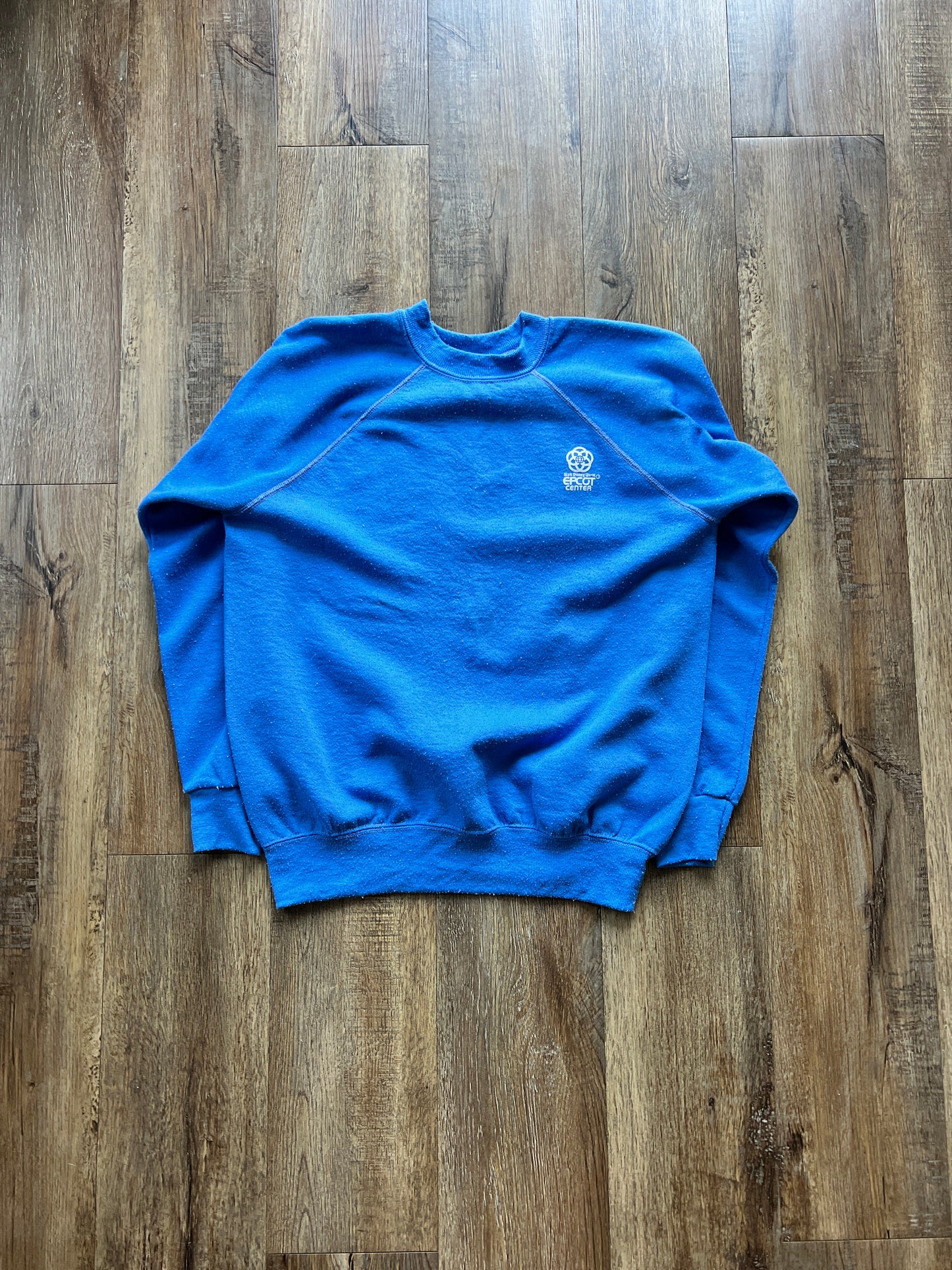 42 -Blue EPCOT Center Crewneck SZ M