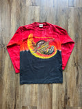 13 - Red WDW Parks MGM RNRC Tie-Dye Long-Sleeve Shirt SZ L