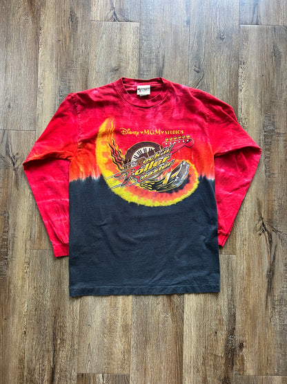 13 - Red WDW Parks MGM RNRC Tie-Dye Long-Sleeve Shirt SZ L