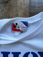 9 - KIDS White Disney by Pilgrim Ahoy! Mickey White Striped Shirt SZ L 14/16