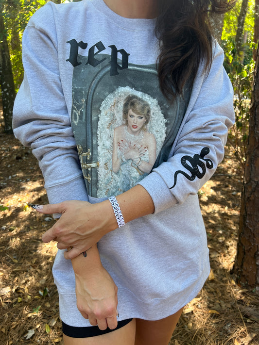 Reputation Heather Crewneck