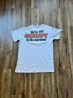45 -Grey D Sleepwear Seven Dwarfs I'm Always Grumpy in the Morning Sleep Shirt ONE SIZE