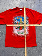 1486 - Red 2006 Mickey's Very Merry Christmas Party Tee - NT / L