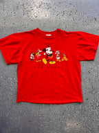 1487 - Red Fab 5 Classic Christmas Tee - XL