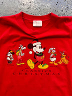 1487 - Red Fab 5 Classic Christmas Tee - XL