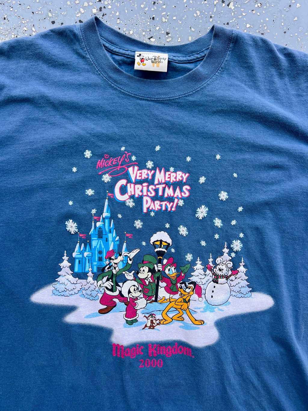 1503 - 2000 Navy Mickey's Very Merry Christmas Party Tee - NT / L