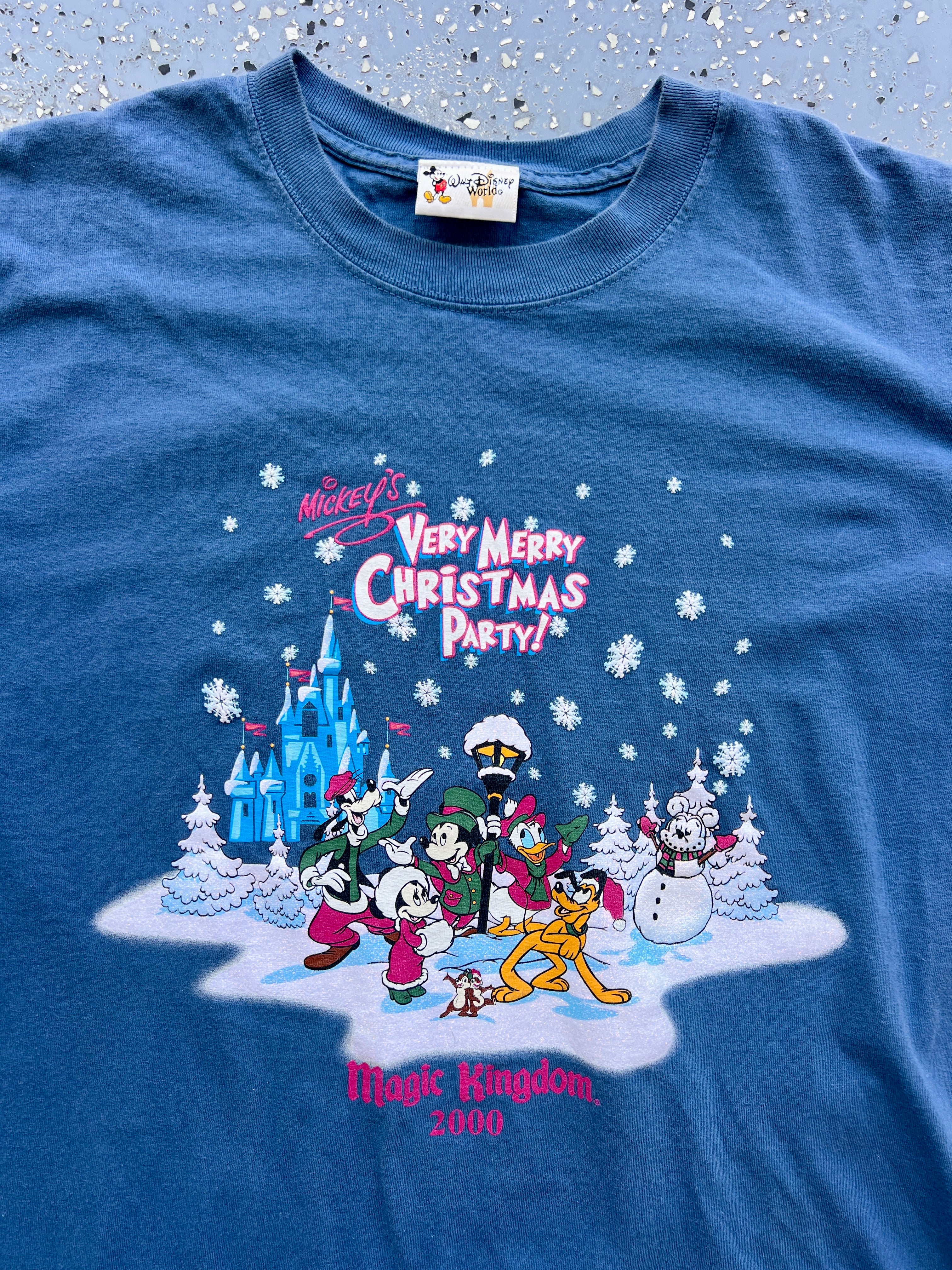 1503 - 2000 Navy Mickey's Very Merry Christmas Party Tee - NT / L