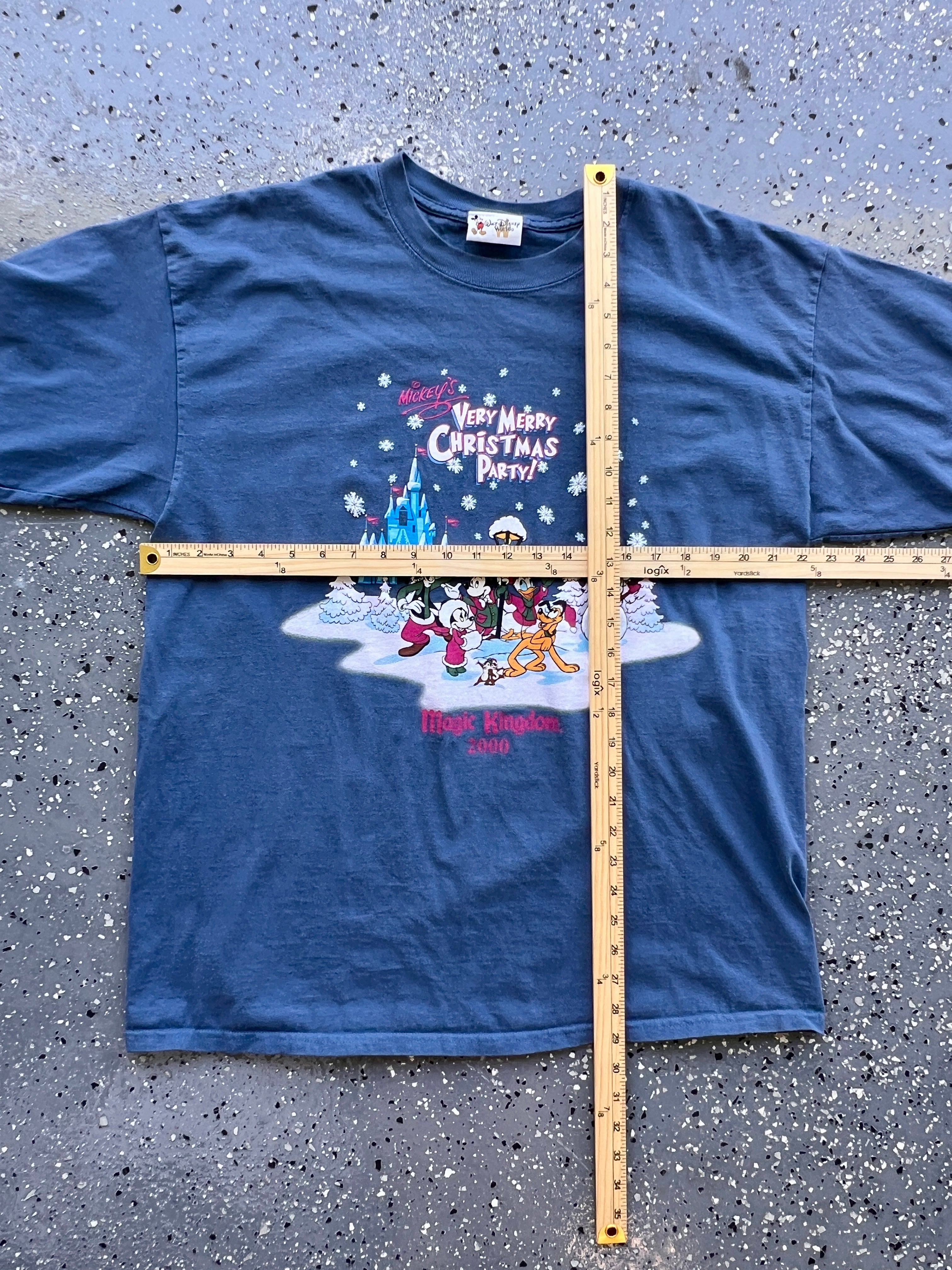 1503 - 2000 Navy Mickey's Very Merry Christmas Party Tee - NT / L