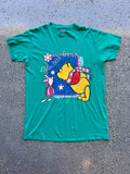 1505 - Teal Winnie The Pooh & Piglet Friends Sleep Shirt - OSFA