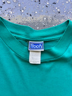 1505 - Teal Winnie The Pooh & Piglet Friends Sleep Shirt - OSFA