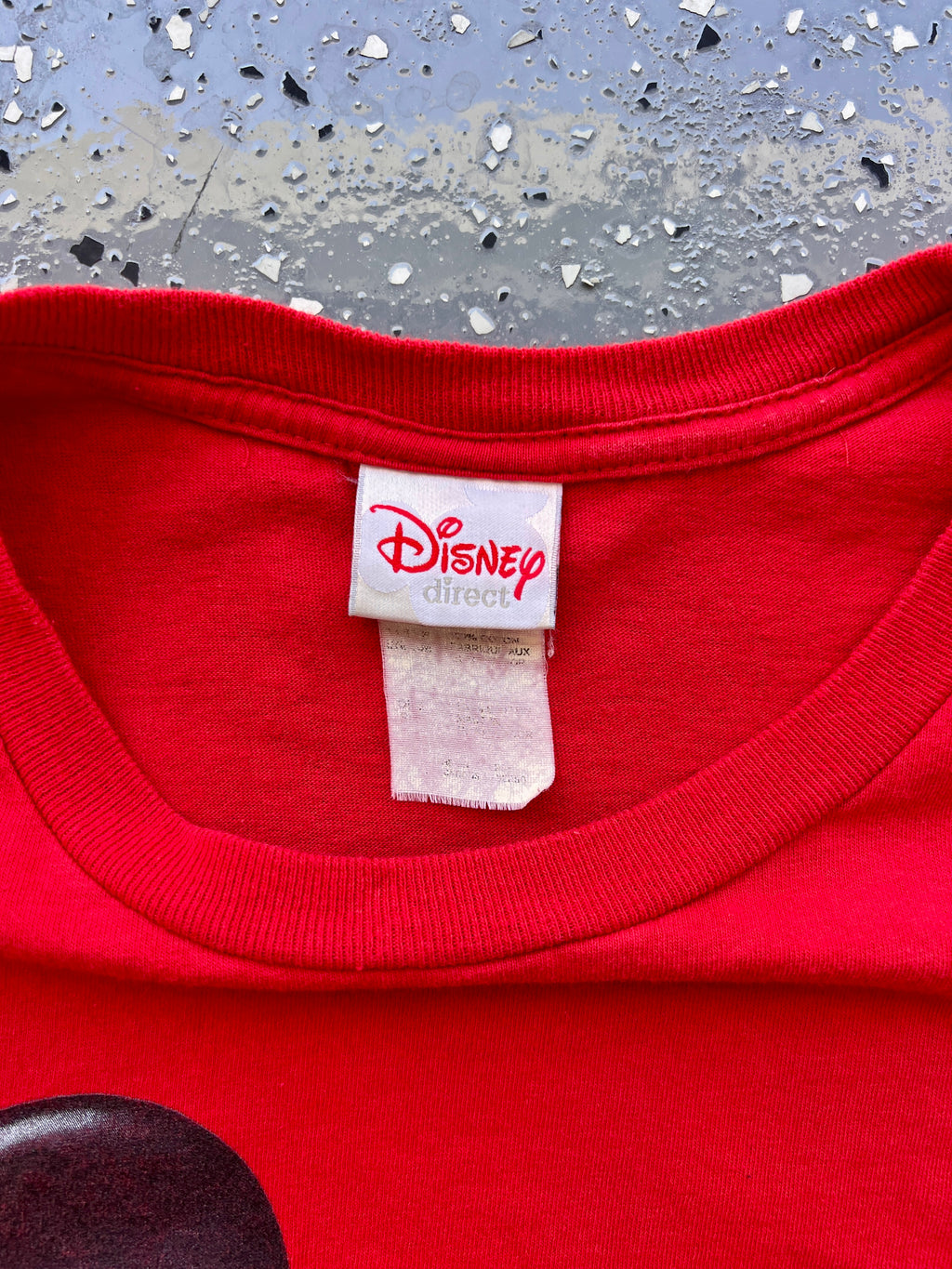 1509 - Red Nightcap Mickey Ears to the Holidays Sleep Shirt - OSFA