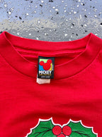 1510 - Red Mickey, Minnie, & Pluto Holiday Gift Tee - OSFA