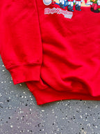 1512 - Red 2007 Mickey's Very Merry Christmas Party Crewneck - L