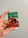 1996 Mickey's Very Merry Christmas Party Button