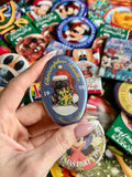 1998 Christopher Radko Holiday Button