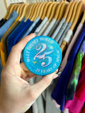 296 -Teal WDW Sorcerer Mickey Shift Button